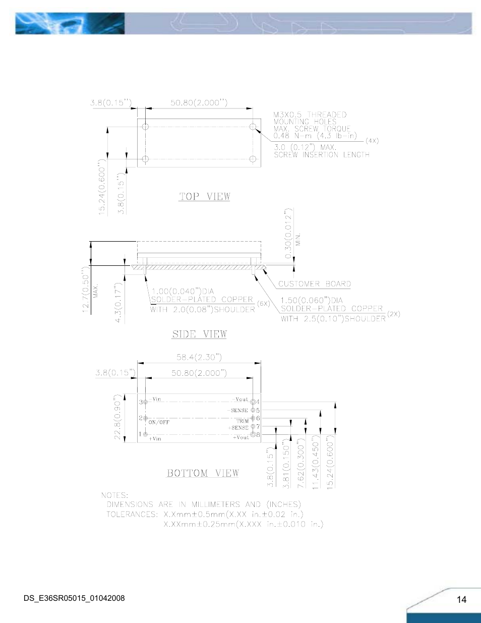 Delta Electronics Series E36SR User Manual | Page 14 / 15