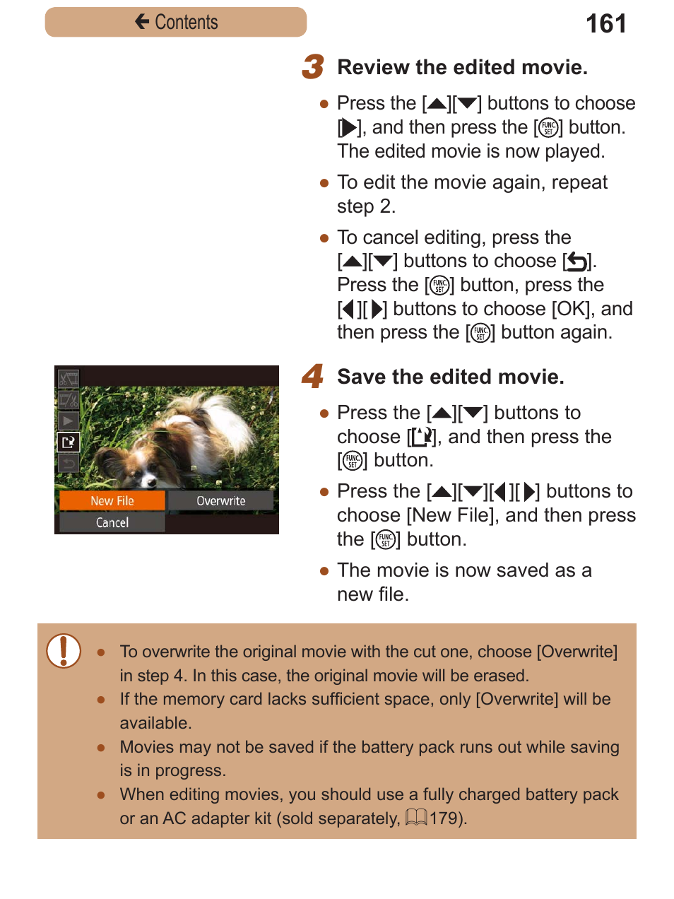 Canon PowerShot SX410 IS User Manual | Page 161 / 250