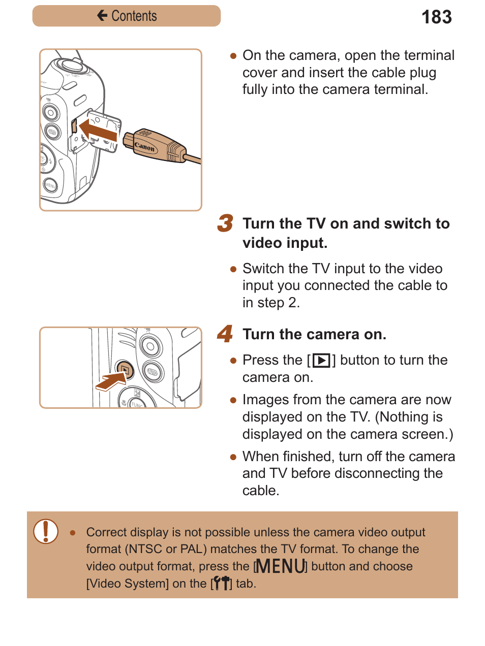 Canon PowerShot SX410 IS User Manual | Page 183 / 250