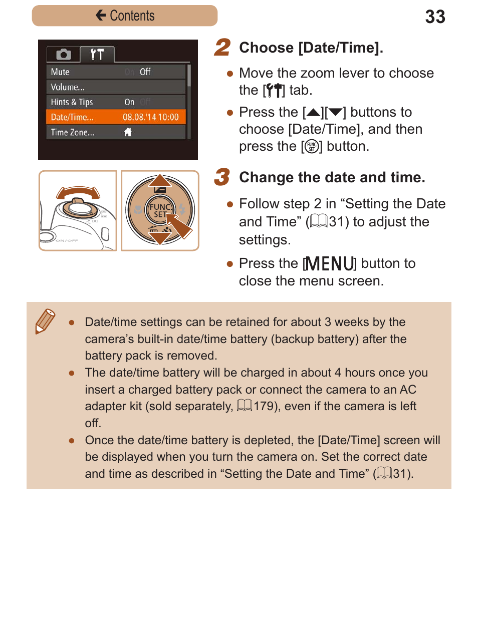 Canon PowerShot SX410 IS User Manual | Page 33 / 250