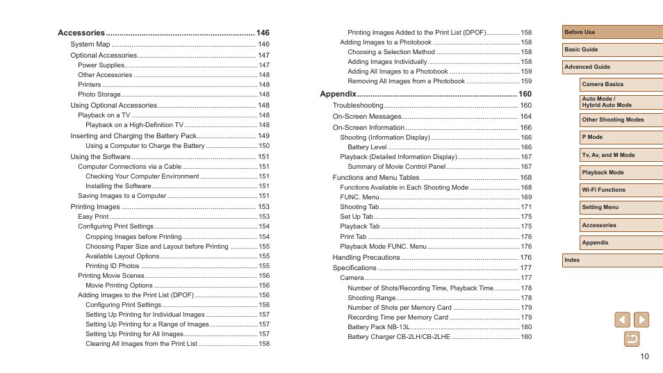Canon PowerShot SX720 HS User Manual | Page 10 / 185