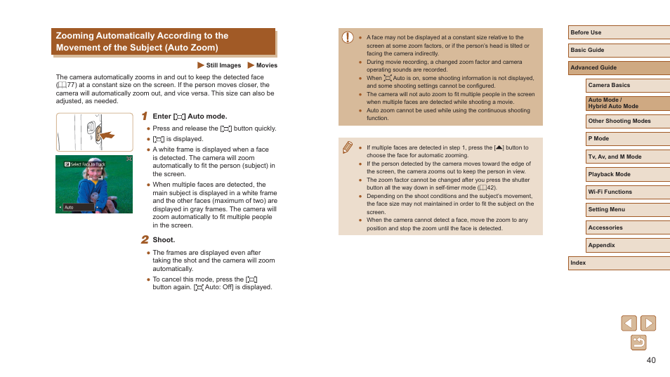 Canon PowerShot SX720 HS User Manual | Page 40 / 185