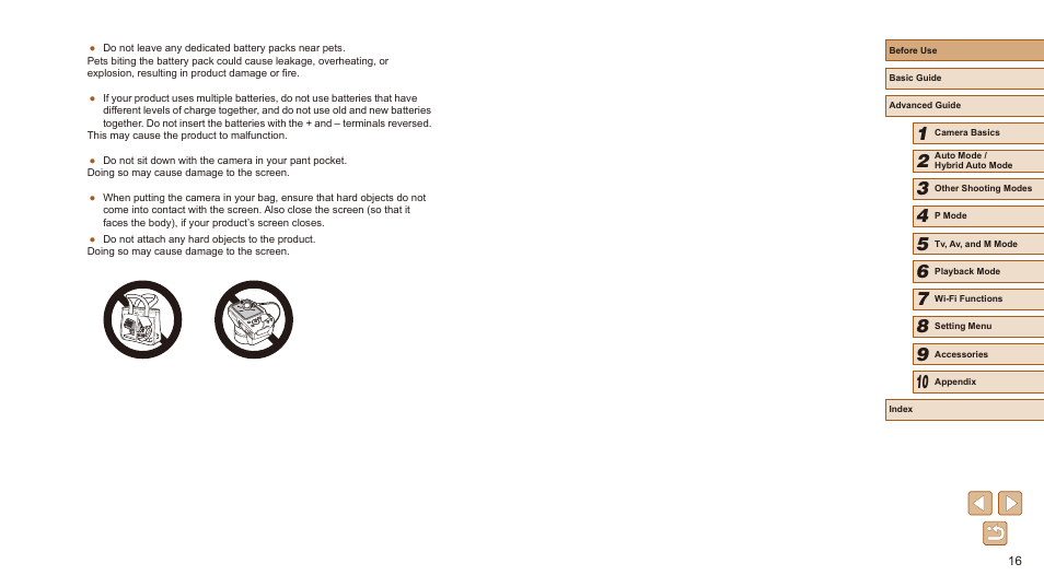 Canon PowerShot SX540 HS User Manual | Page 16 / 186
