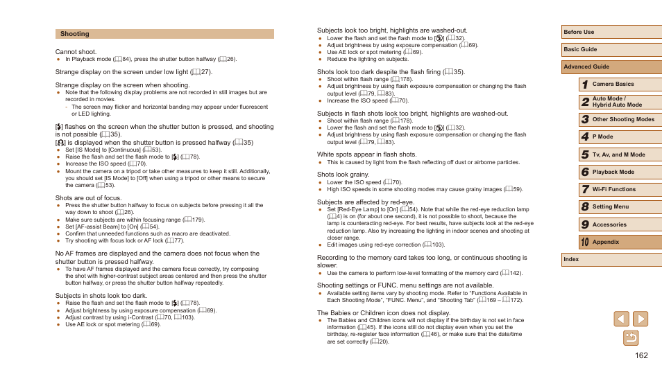 Canon PowerShot SX540 HS User Manual | Page 162 / 186