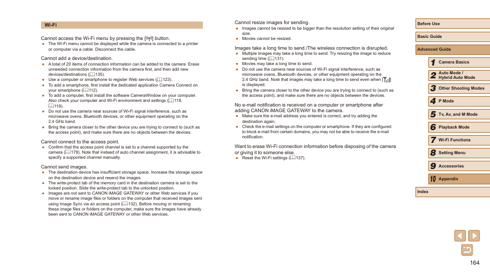 Canon PowerShot SX540 HS User Manual | Page 164 / 186