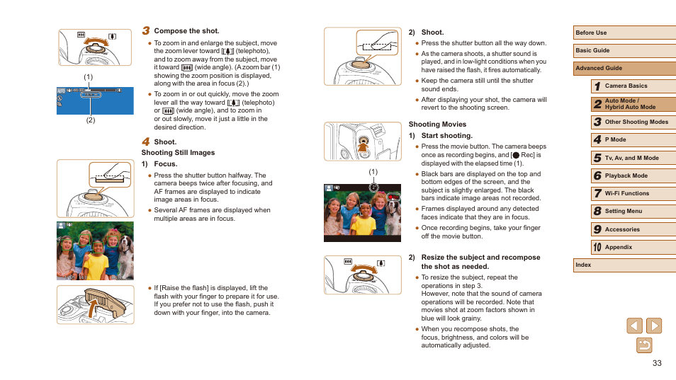 Canon PowerShot SX540 HS User Manual | Page 33 / 186