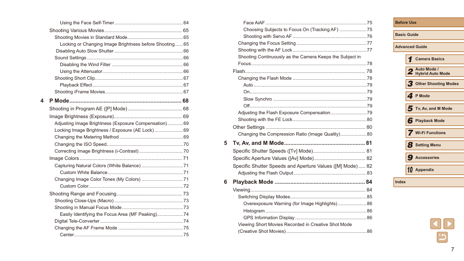 Canon PowerShot SX540 HS User Manual | Page 7 / 186