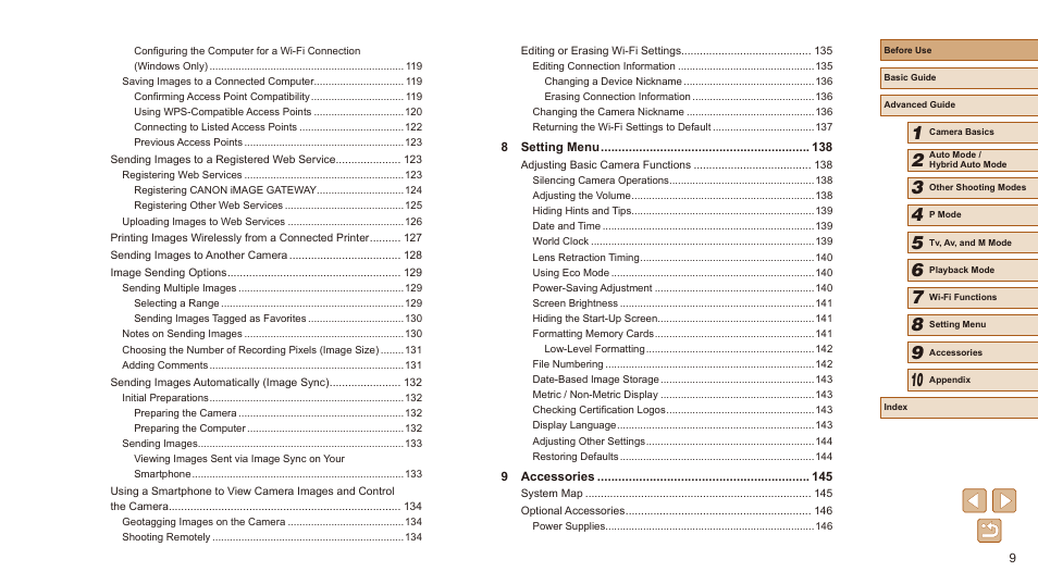 Canon PowerShot SX540 HS User Manual | Page 9 / 186