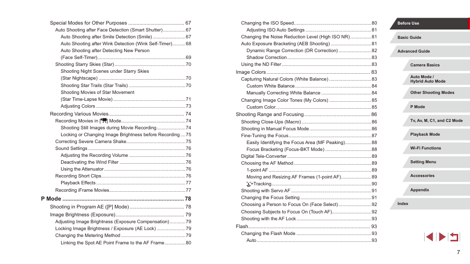Canon PowerShot G3 X User Manual | Page 7 / 219