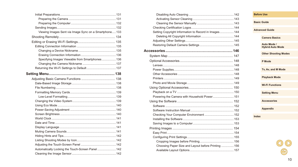 Canon EOS M10 User Manual | Page 10 / 196