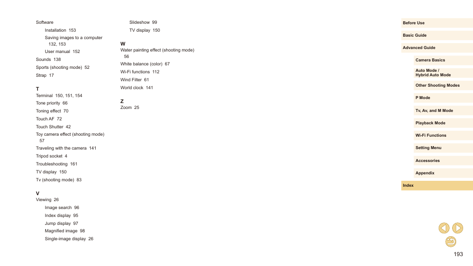 Canon EOS M10 User Manual | Page 193 / 196