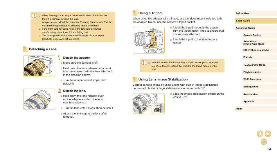 Canon EOS M10 User Manual | Page 24 / 196