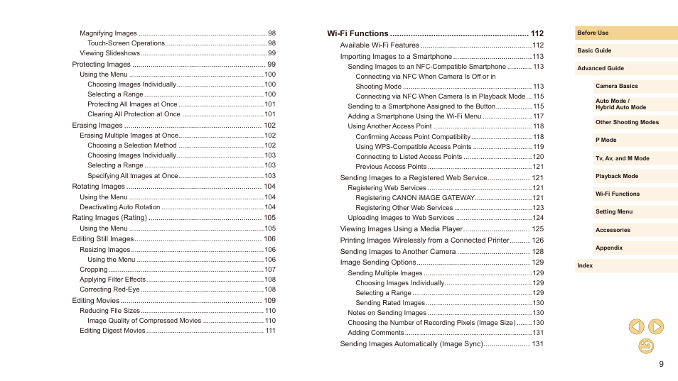 Canon EOS M10 User Manual | Page 9 / 196