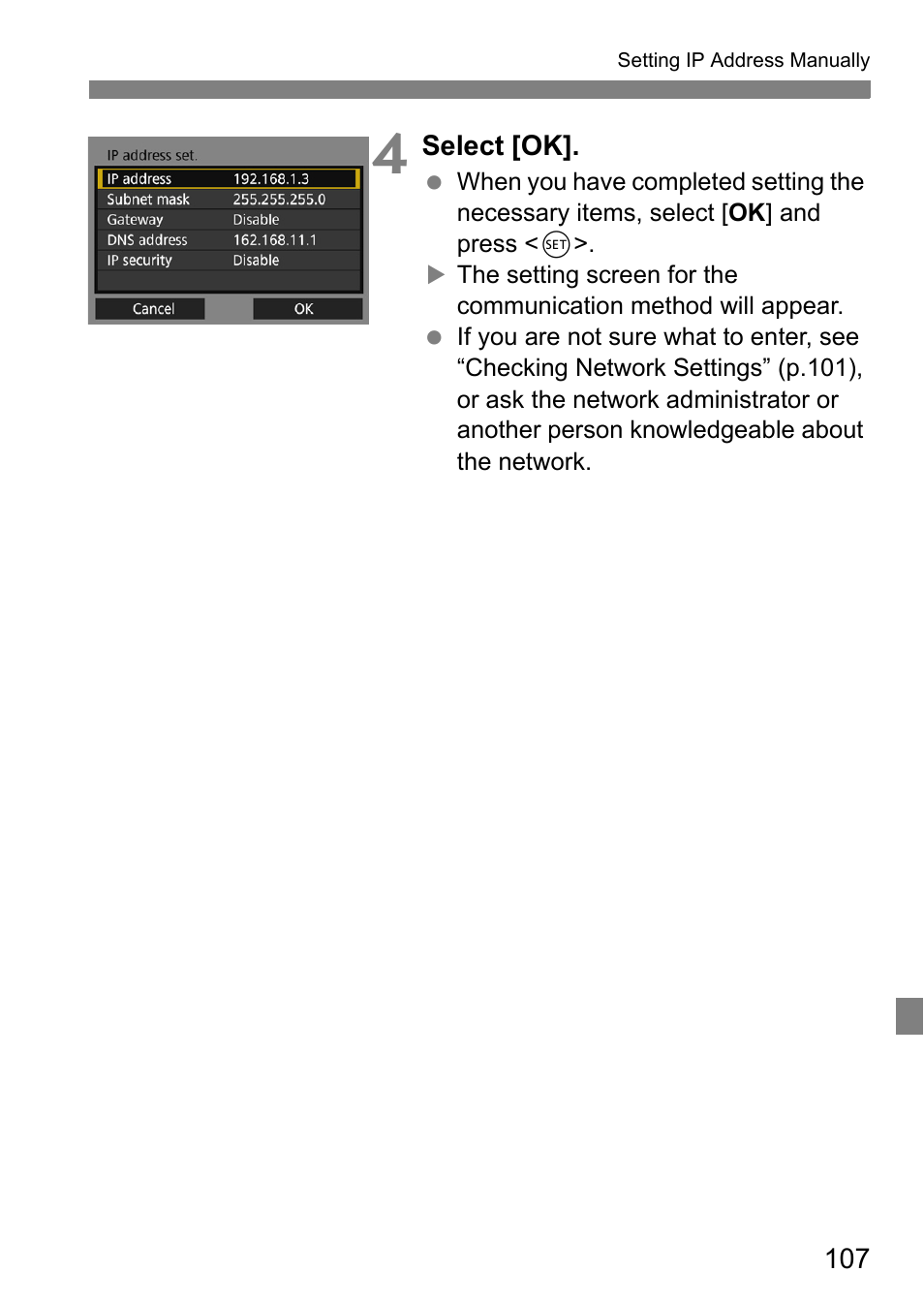 Canon EOS 1D X Mark II User Manual | Page 107 / 116