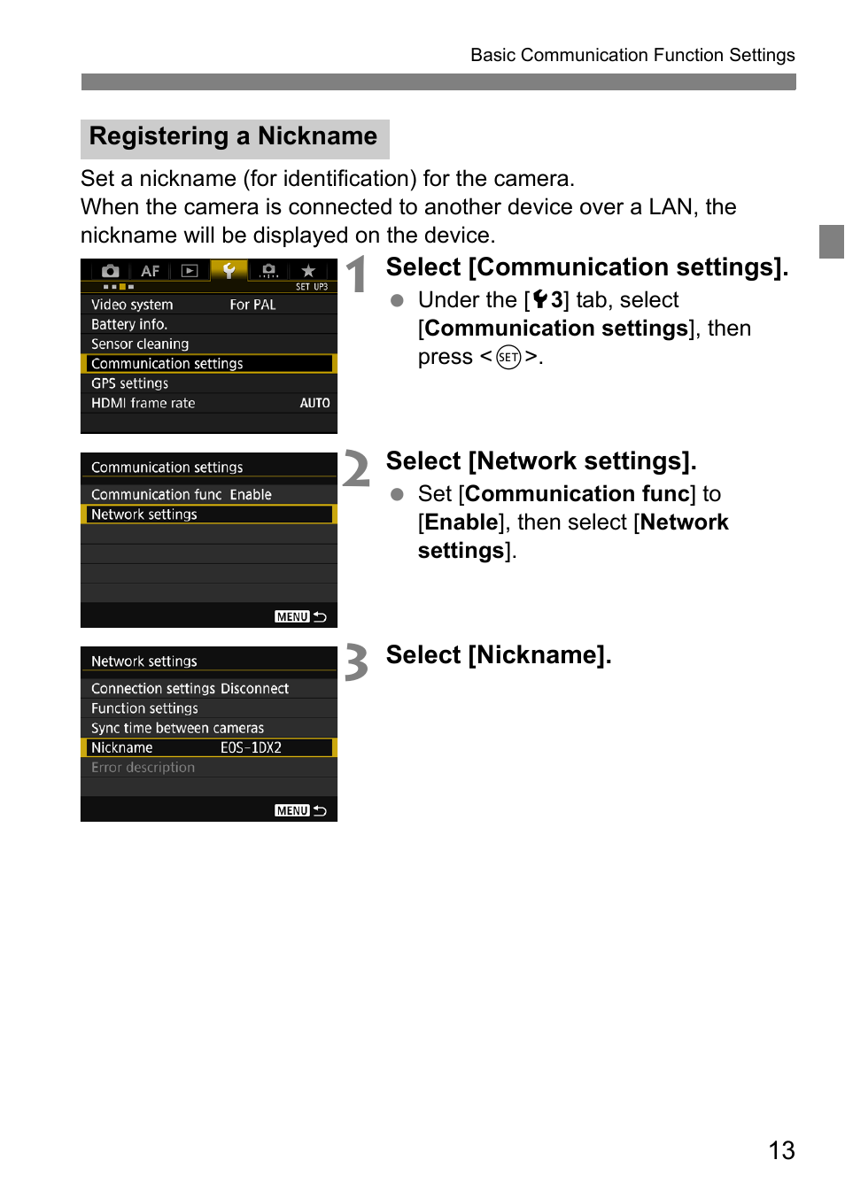 Canon EOS 1D X Mark II User Manual | Page 13 / 116