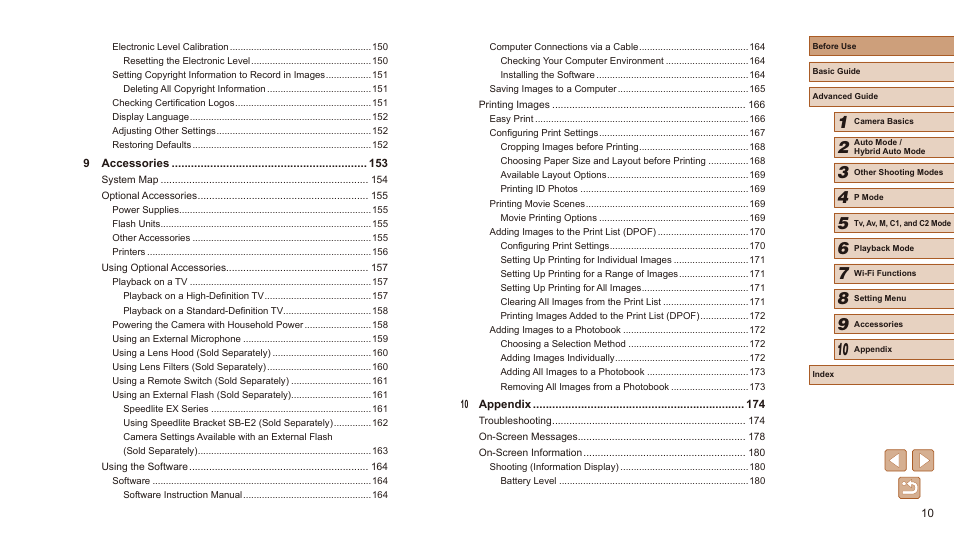 Canon PowerShot SX60 HS User Manual | Page 10 / 203