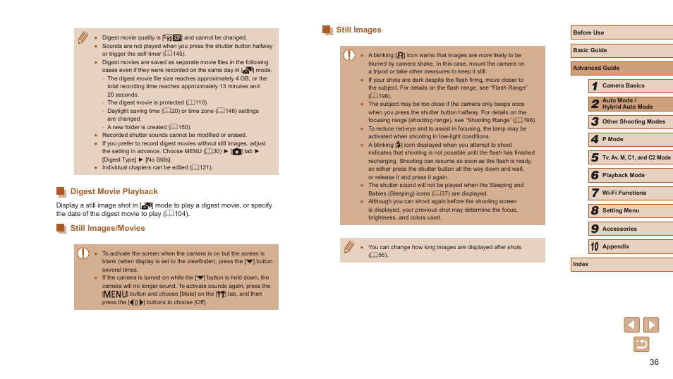 Canon PowerShot SX60 HS User Manual | Page 36 / 203