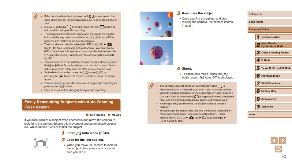Canon PowerShot SX60 HS User Manual | Page 43 / 203