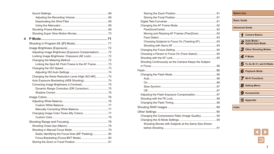 Canon PowerShot SX60 HS User Manual | Page 7 / 203