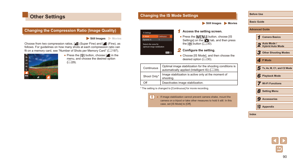 Other settings, 90), and then shoot | Canon PowerShot SX60 HS User Manual | Page 90 / 203
