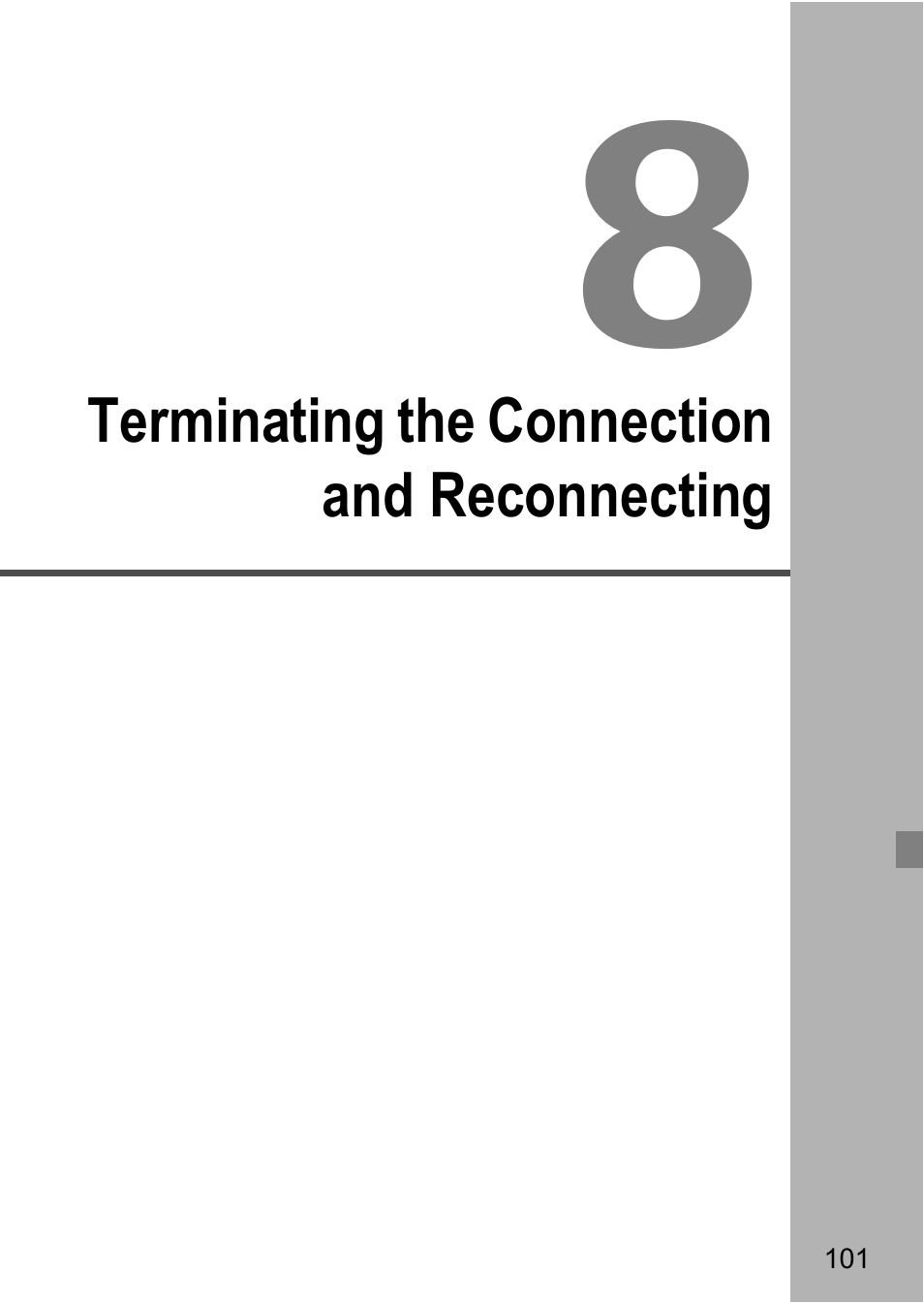 Terminating the connection and reconnecting | Canon EOS 1D X Mark II User Manual | Page 101 / 152