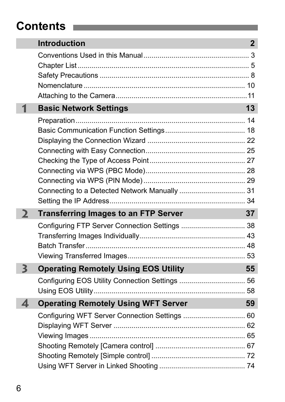 Canon EOS 1D X Mark II User Manual | Page 6 / 152