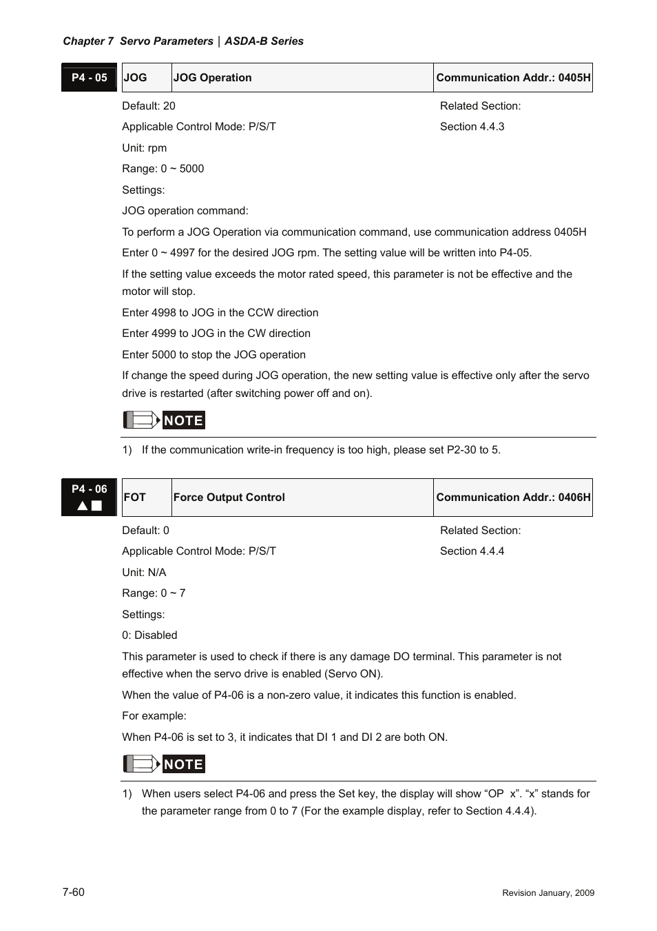 Delta Electronics ASDA-B Series User Manual | Page 213 / 321