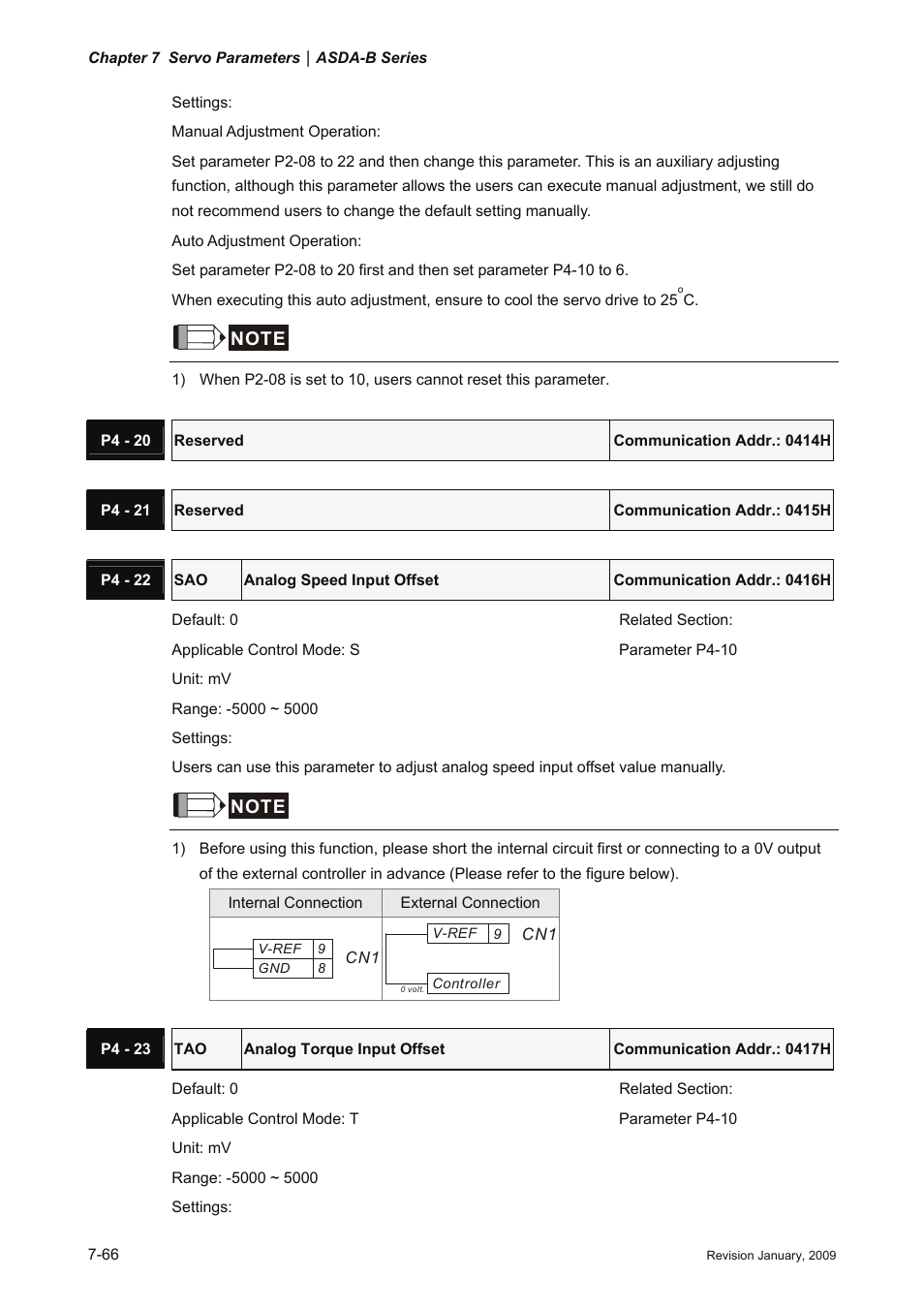 Delta Electronics ASDA-B Series User Manual | Page 219 / 321