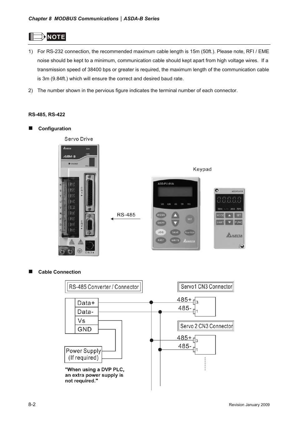 Delta Electronics ASDA-B Series User Manual | Page 237 / 321