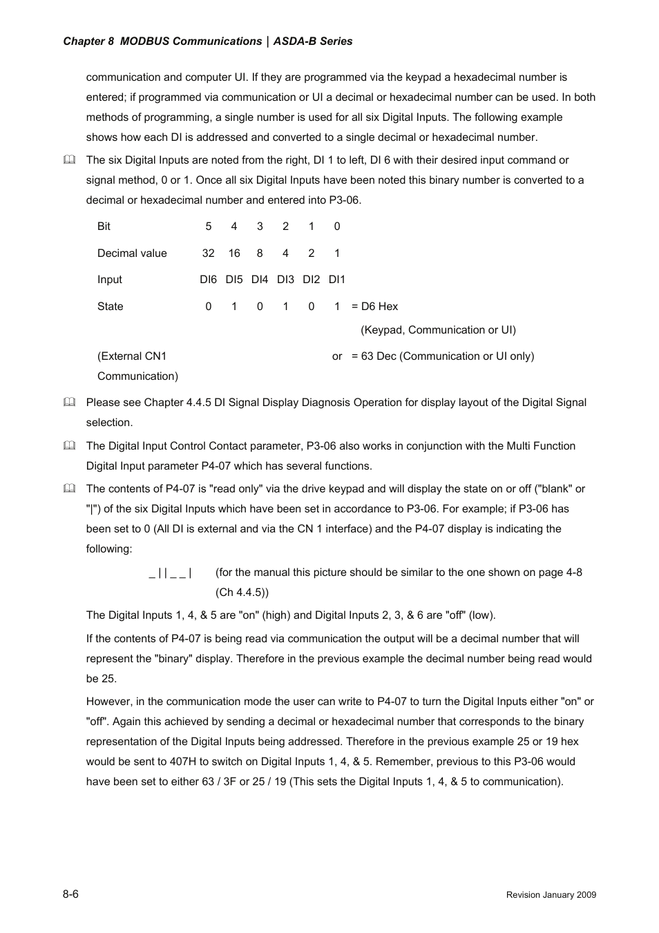 Delta Electronics ASDA-B Series User Manual | Page 241 / 321