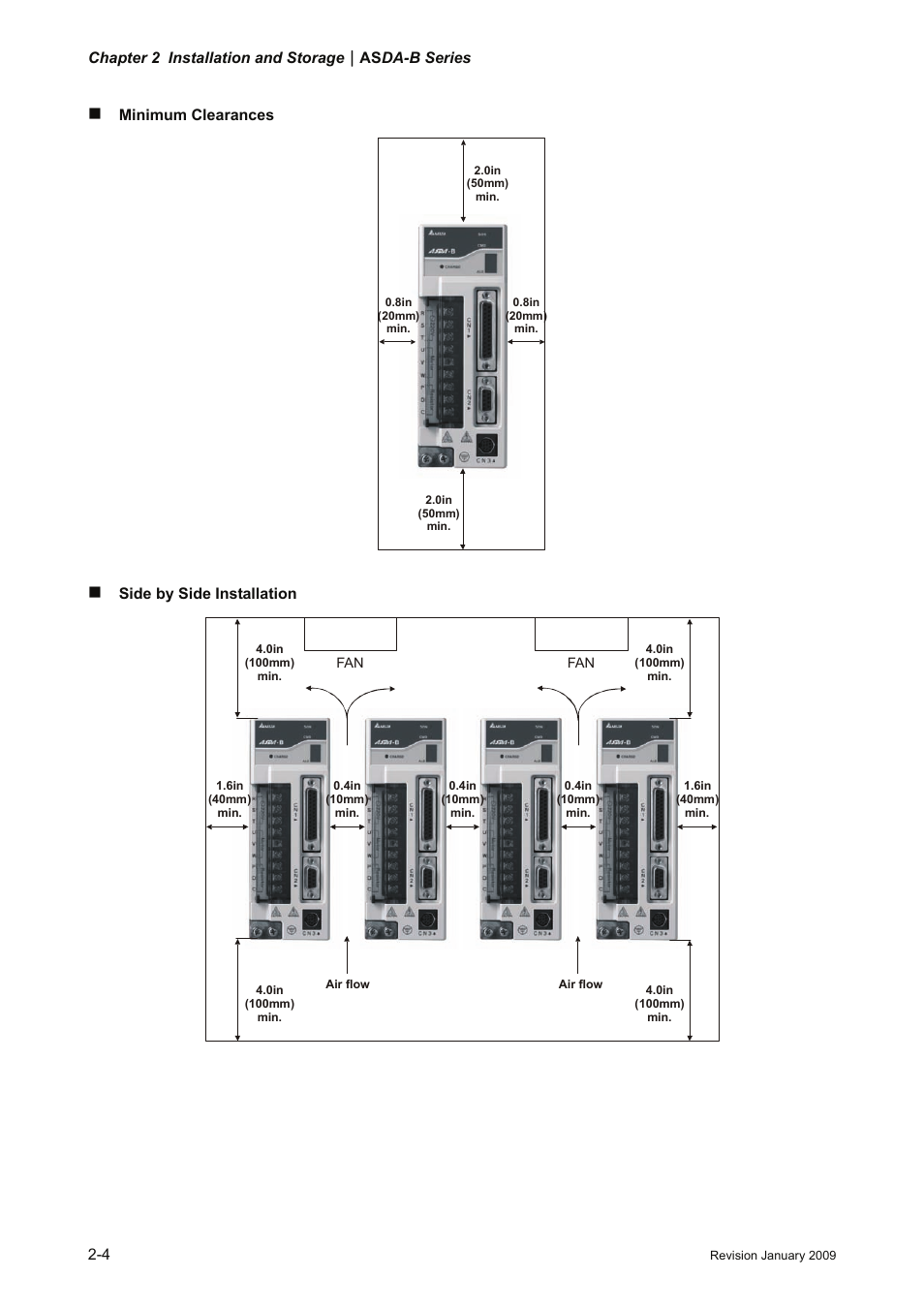 Delta Electronics ASDA-B Series User Manual | Page 25 / 321
