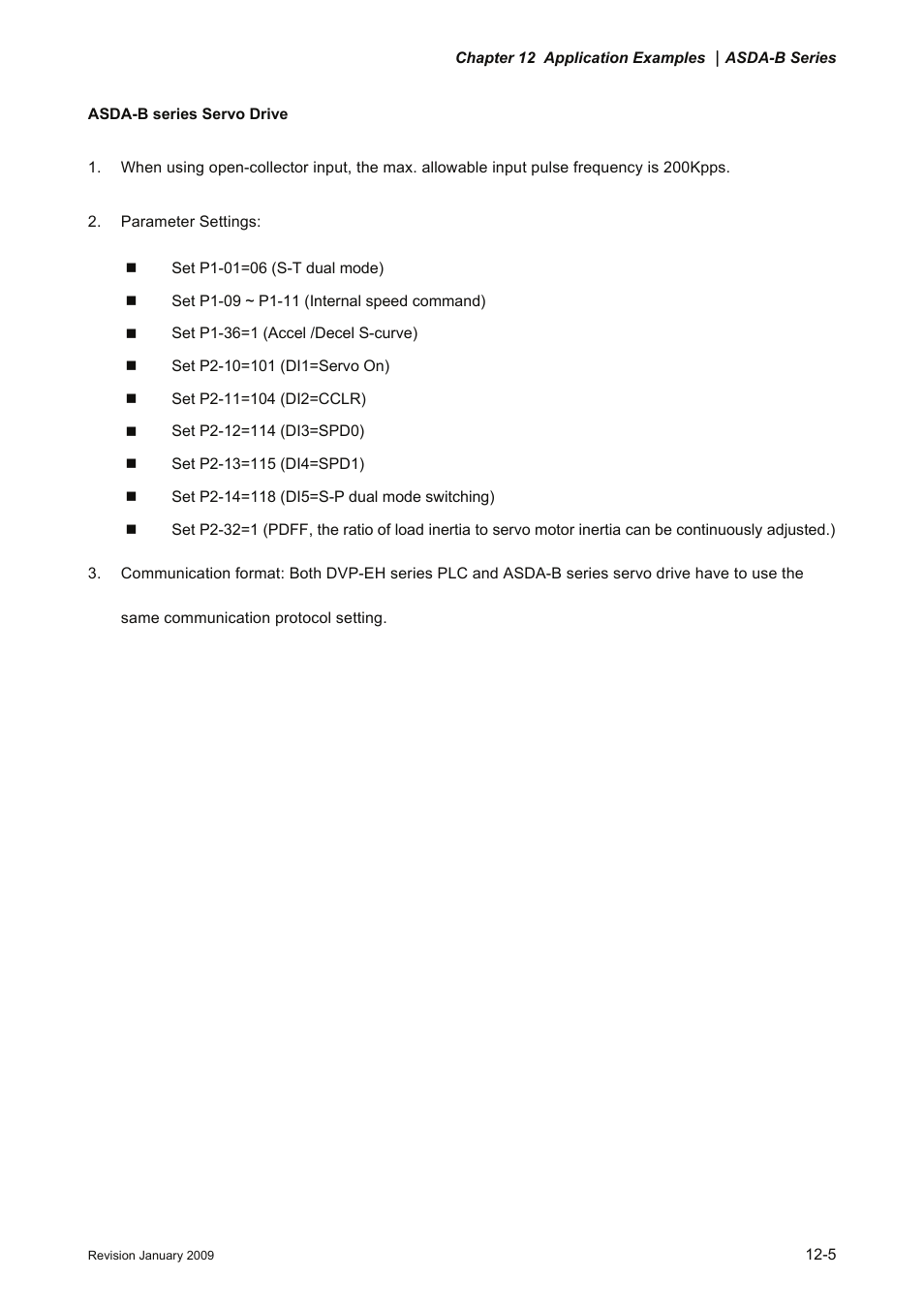 Delta Electronics ASDA-B Series User Manual | Page 294 / 321