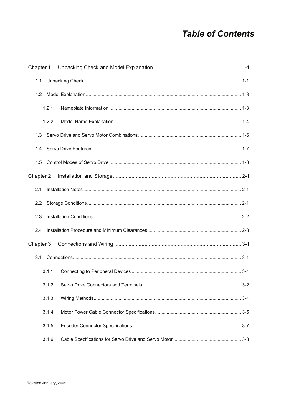Delta Electronics ASDA-B Series User Manual | Page 6 / 321