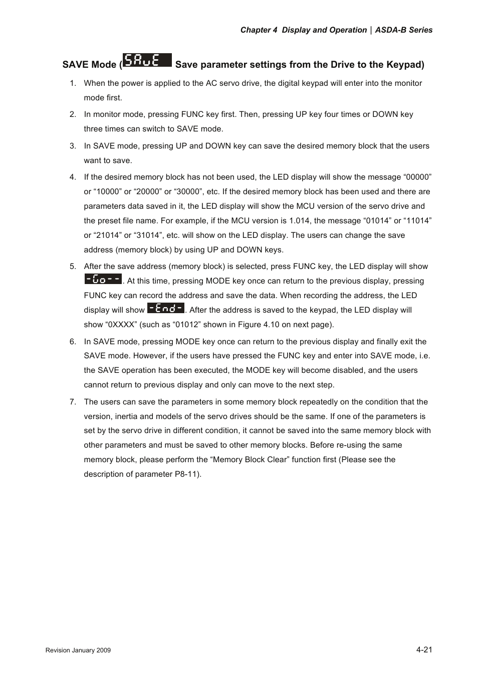 Delta Electronics ASDA-B Series User Manual | Page 76 / 321
