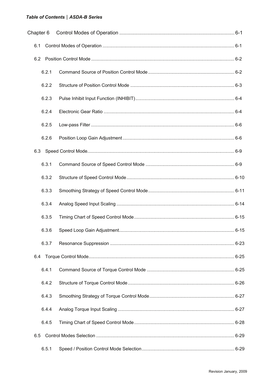 Delta Electronics ASDA-B Series User Manual | Page 9 / 321