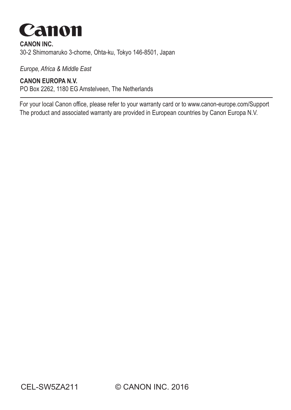 Canon EOS 1300D User Manual | Page 144 / 144