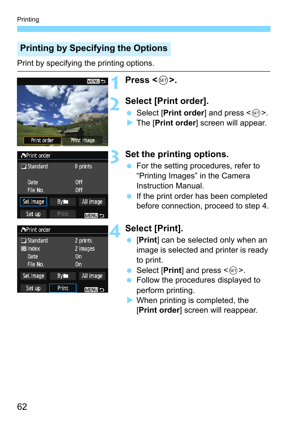 Canon EOS 1300D User Manual | Page 62 / 144