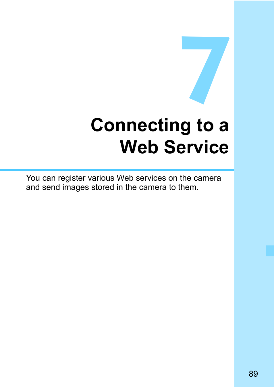 Connecting to a web service, P.89) | Canon EOS 1300D User Manual | Page 89 / 144