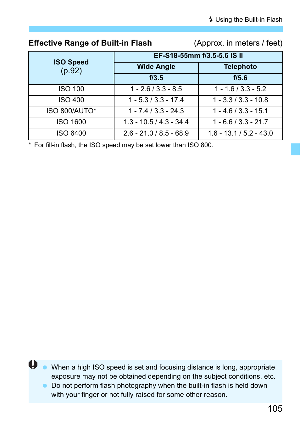 P.105 | Canon EOS 1300D User Manual | Page 105 / 326