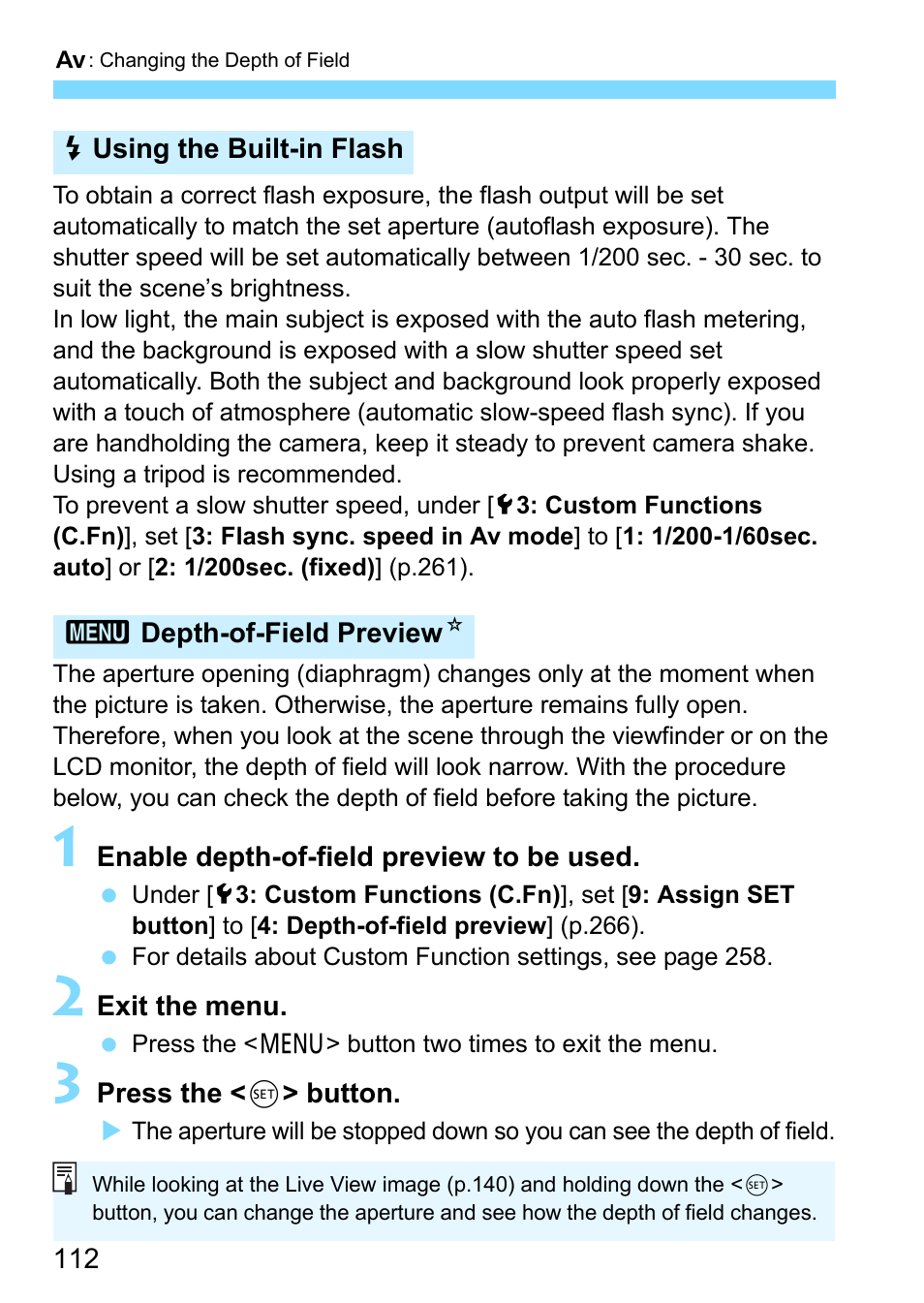 Canon EOS 1300D User Manual | Page 112 / 326