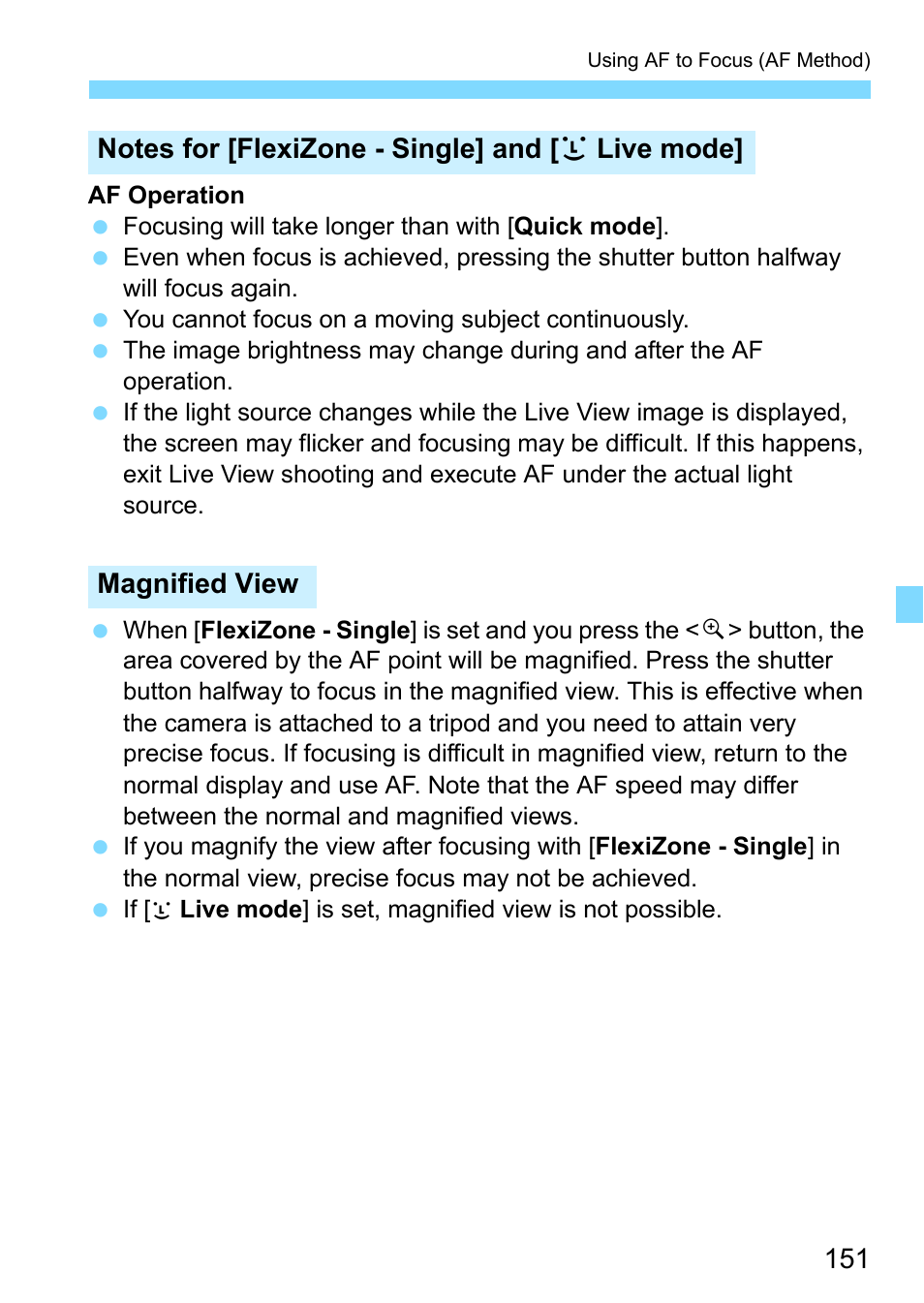 Canon EOS 1300D User Manual | Page 151 / 326