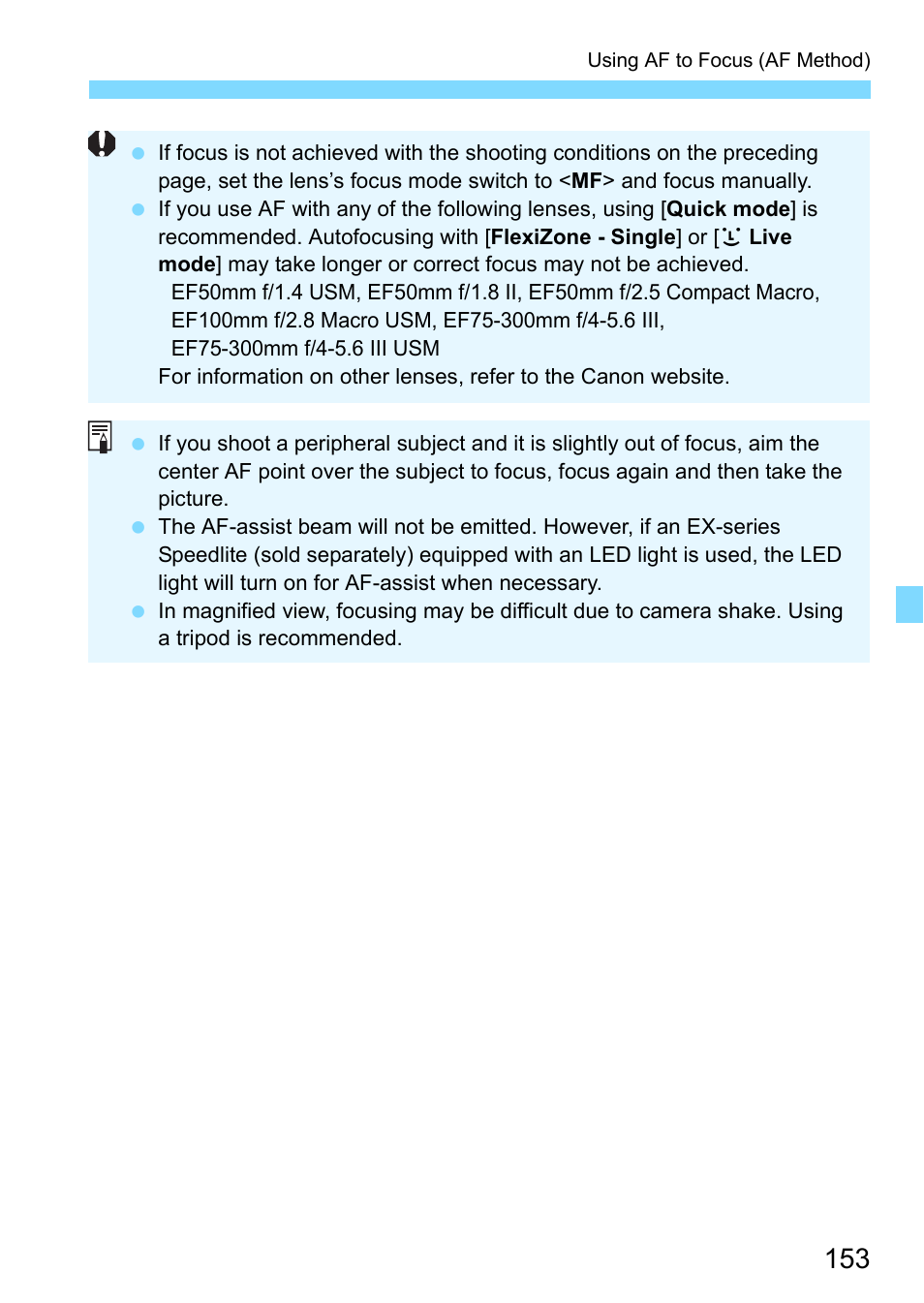 Canon EOS 1300D User Manual | Page 153 / 326