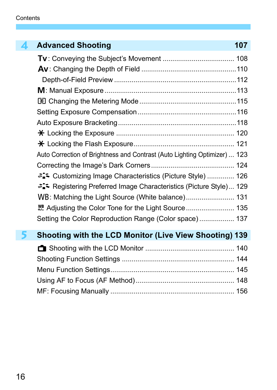 Canon EOS 1300D User Manual | Page 16 / 326