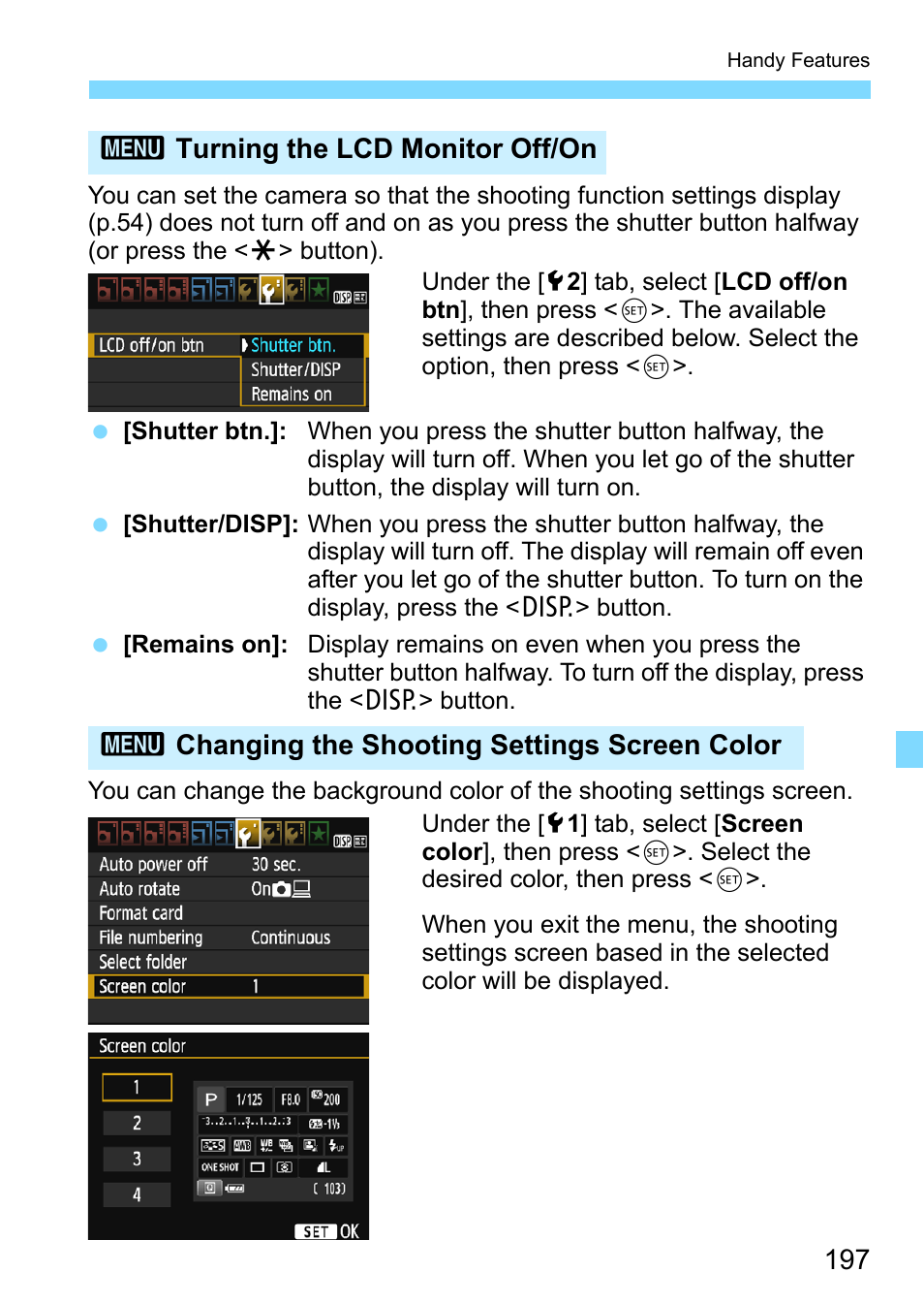 P.197 | Canon EOS 1300D User Manual | Page 197 / 326