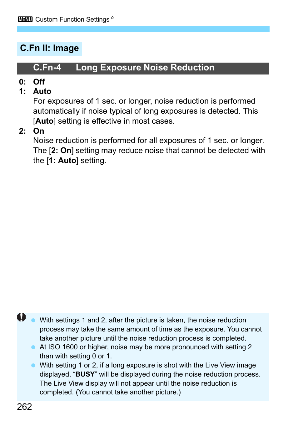 P.262 | Canon EOS 1300D User Manual | Page 262 / 326