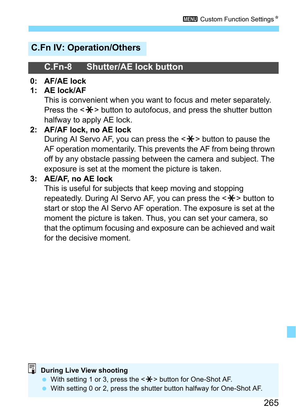 P.265 | Canon EOS 1300D User Manual | Page 265 / 326