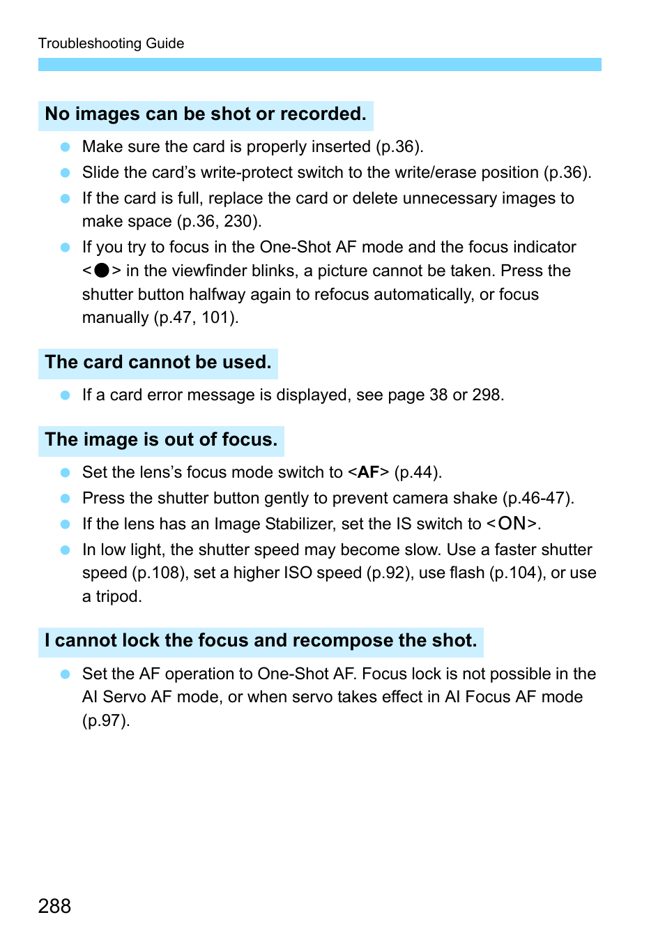 Canon EOS 1300D User Manual | Page 288 / 326