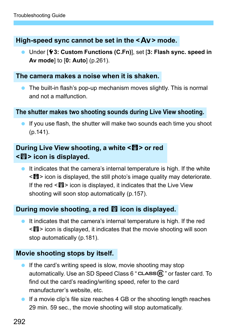 Canon EOS 1300D User Manual | Page 292 / 326