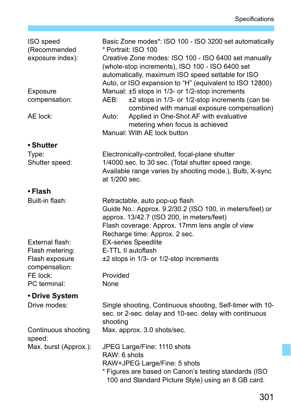 Canon EOS 1300D User Manual | Page 301 / 326