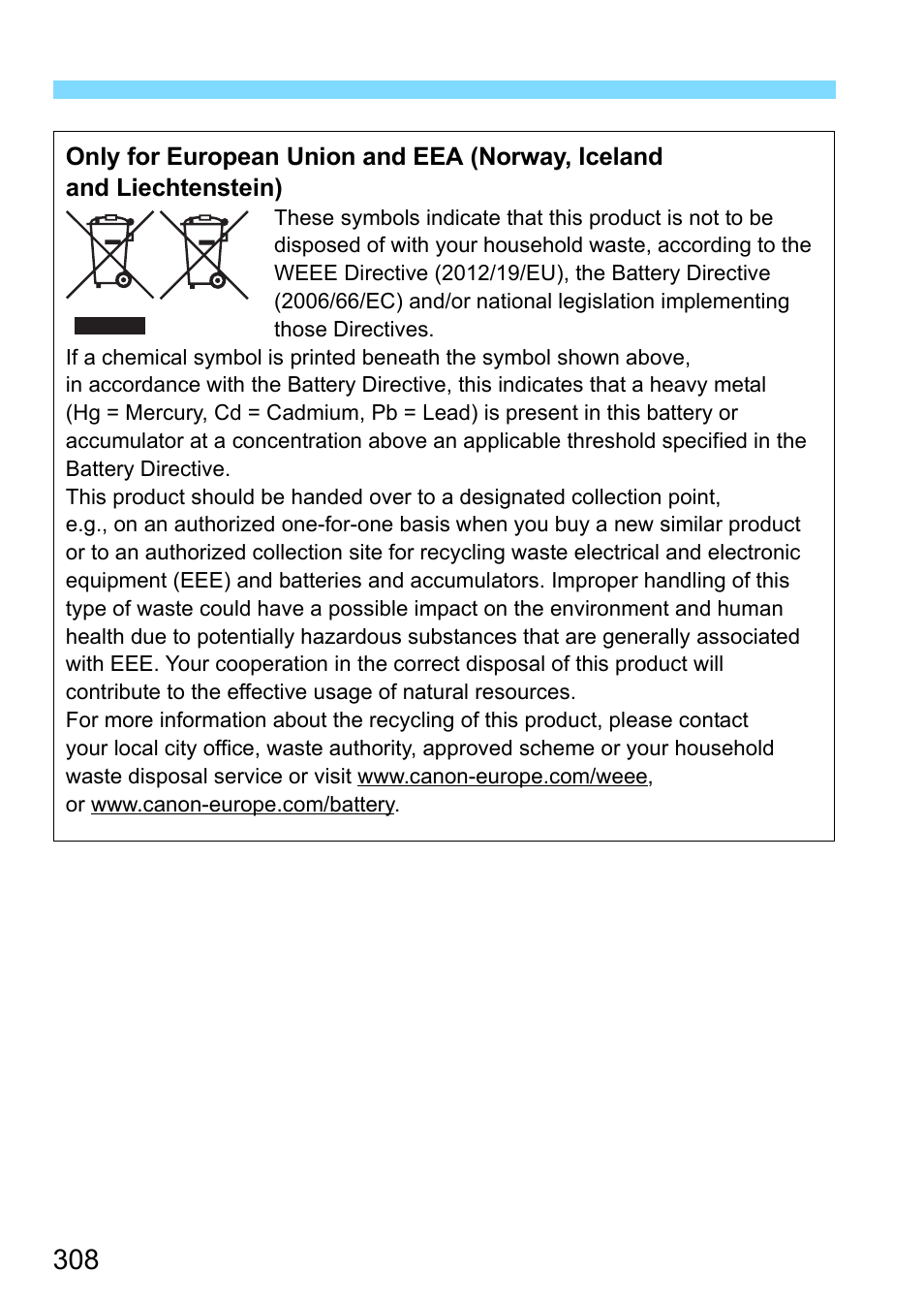 Canon EOS 1300D User Manual | Page 308 / 326